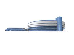 Отрисовка здания минск-арена