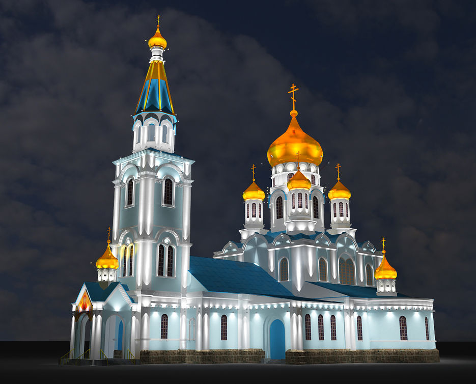 Дизайн архитектурного освещения собора в г.Шахты.jpg