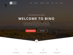 Адаптивная верстка Landing Page: Bino