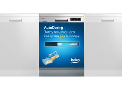 Beko — POS материалы для посудомоечной машины