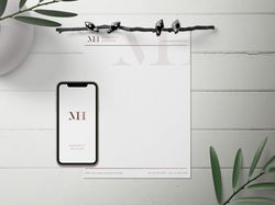 Дизайн фирменного бланка компании MeridiusHealth