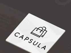 Логотип для магазина одежды CAPSULA
