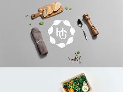 Health Garden. Brand identity