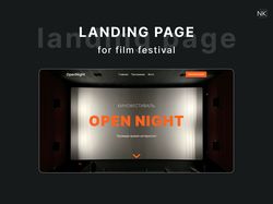 Open Nignt - Landing page