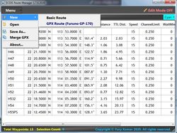 ECDIS Route Manager