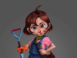 Little Girl Character Concept