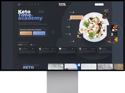 KetoTime – дизайн и вёрстка сайта