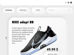 SneakerShop Website design