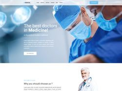 Medical Landing Page