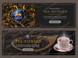 Баннер "Чай Richard" (3 варианта)