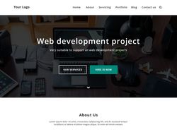 Landing page,  Web Development Project