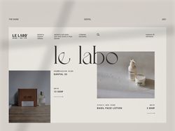 UI | UX | WEBSITE FOR LI LABO