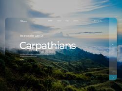 Дизайн сайта для туристической фирмы
