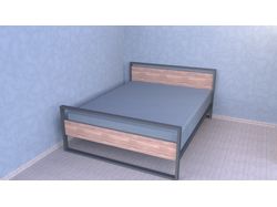3D Модель кровати + визуализация(рендер)
