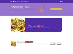 Сайт ресторана