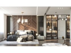 Bedroom interior design & visualisation