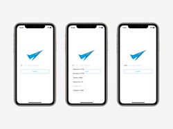 Выбор кода страны номера телефона в iOS