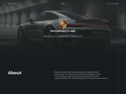 Редизайн концепт Porsche