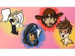 Overwatch Faces