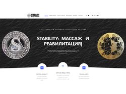 Сайт массажной компании "Mir-Stability"