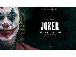Дизайн Баннера к фильму "Joker"