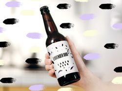 Разработка логотипа для бара "Lavender Bar"