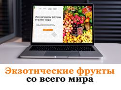 Сайт магазина экзотических фруктов