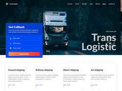 Адаптивная верстка и анимация landingPage Center