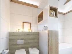 Дизайн ванных и санузлов в коттедже