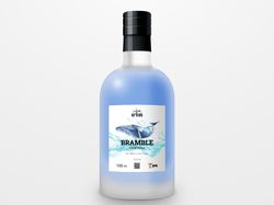 Дизайн этикетки для коктейля