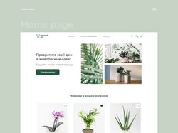 Онлайн магазин по продаже комнатных растений