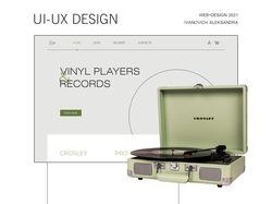 Vinyl players and records