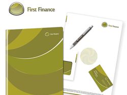 Фирменный стиль First Finance 2
