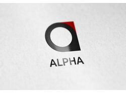 Логотип для инвестиционного проекта Alpha