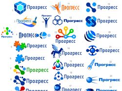 Logo design studio progress Logo design studio progress