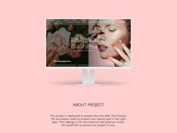 Landing page для Nail студии "DailyNaily"