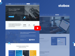 Разработка сайта блокчейн компании Stobox