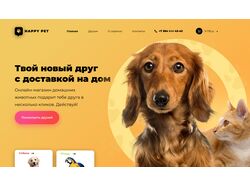 Дизайн начальной страницы интернет-магазина