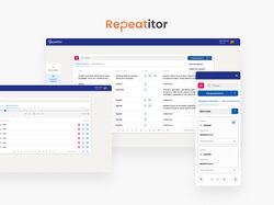 UI/UX веб-приложения онлайн-школы REPEATitor
