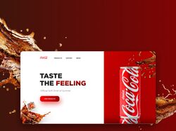 Концепт магазина Кока-Колы