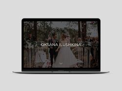 Сайт-визитка для фотографа
