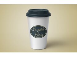 Фирменный стиль для кофейни "Le petit Paris"
