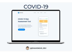 Covid-19 - Лендинг
