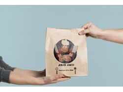 Разработка упаковки для ресторана "Дядя Джо"