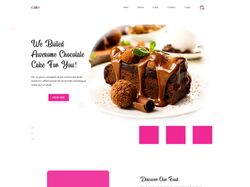 Landing page cake