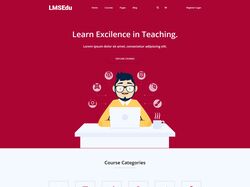 Landing page courses