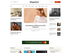 Magazine - news portal
