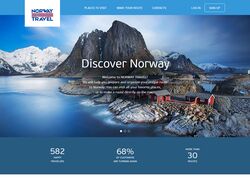 Сайт планирования путешествий по Норвегии