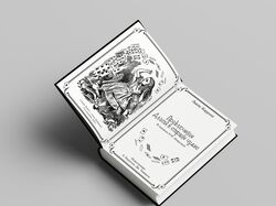 Разворот книги