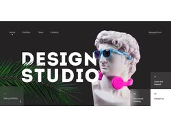 DesignStudio 1st screen